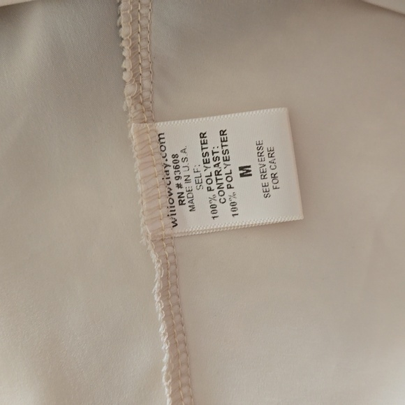 High Low Flowy Dress Black & Ivory - Picture 4 of 5